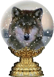 A wolf looks on, wondering
if she left her oven on.
- creator unknown
